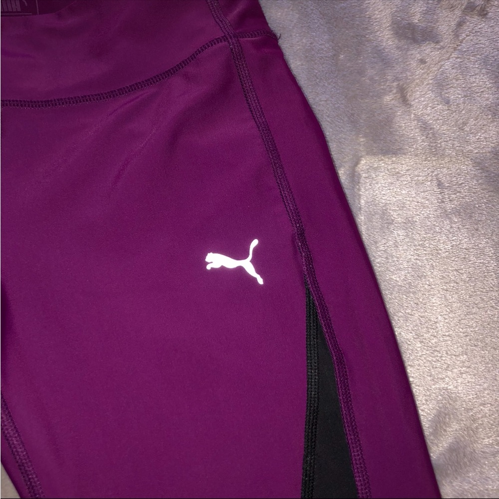 PUMA purple cropped leggings - Picture 3 of 6